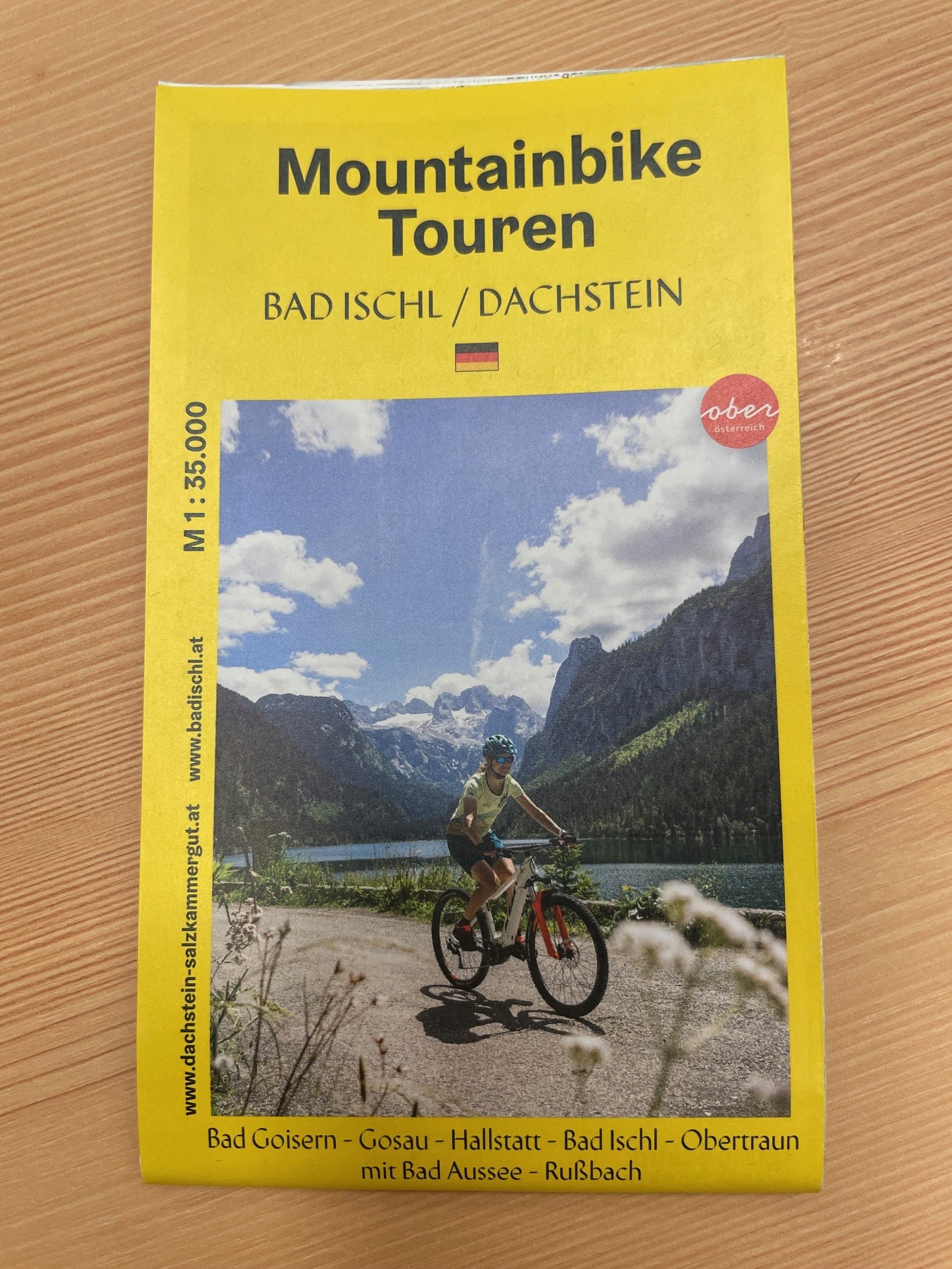 Mountainbike Karten rund um den Dachstein und Bad Ischl 